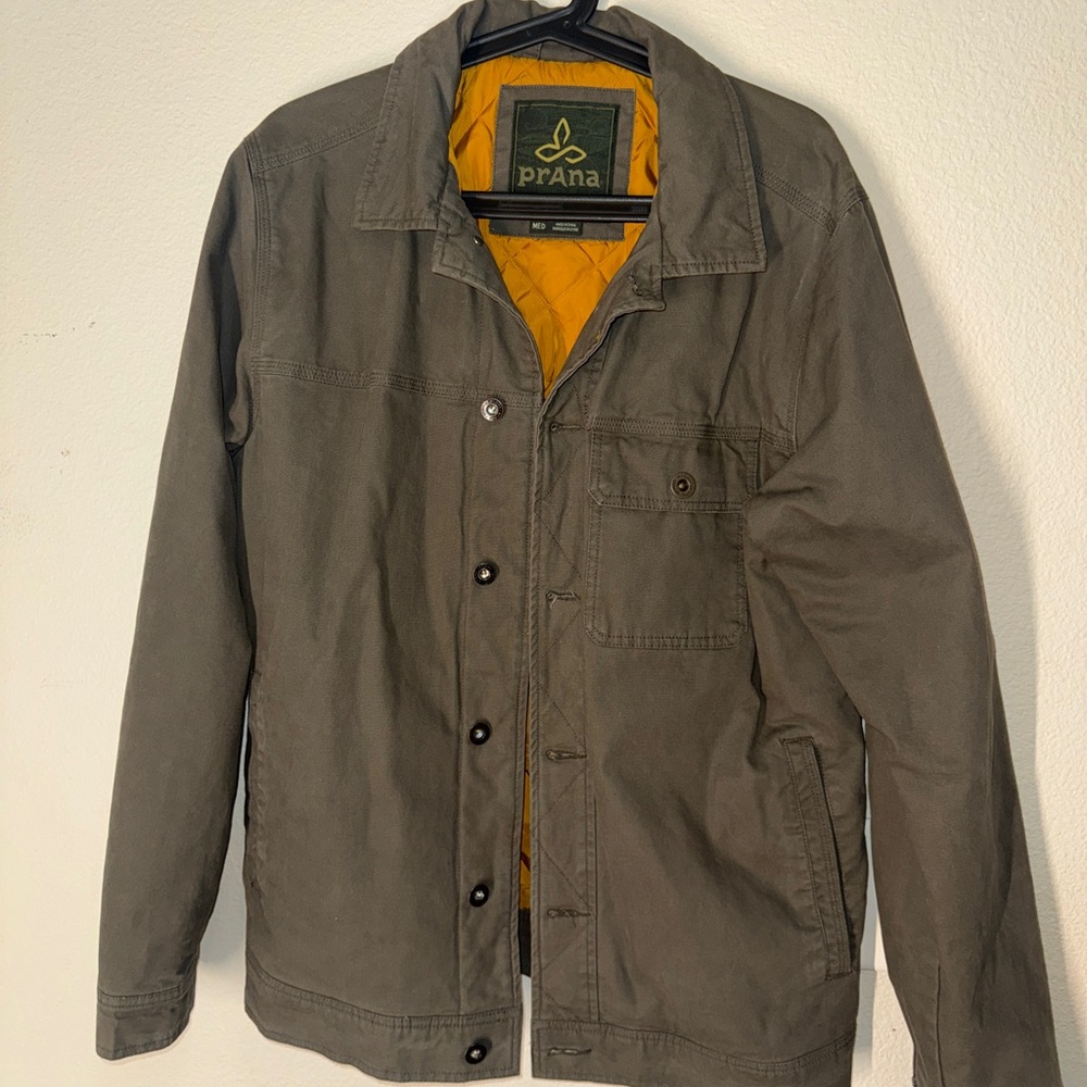 Prana Pinchot Shirt Jacket - Men’s Olive Green (M)